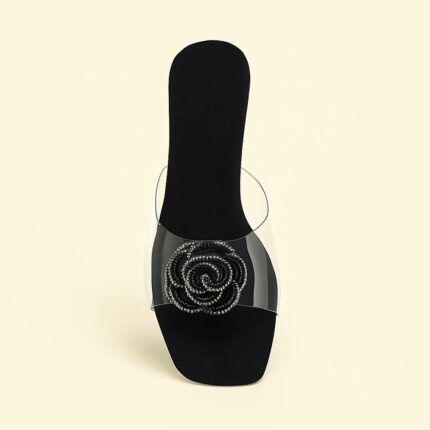 Women Embellished Chunky Heeled Sandals